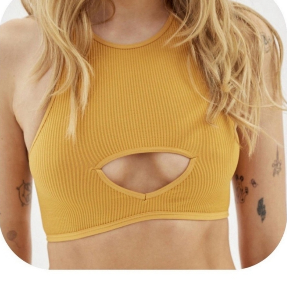 Out‎ From Under Urban Outfitters Saturn Seamless Cutout Bra Top size XS/S new